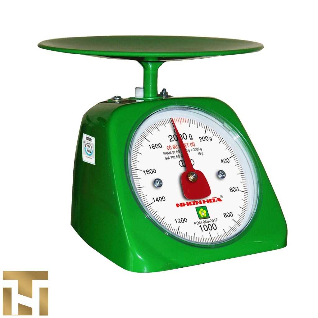 CÂN NHỰA TRÒN 2KG